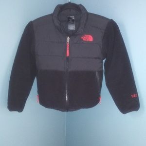 The north face coat fleece puffer
